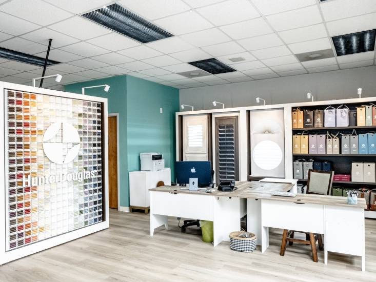 Visit our Beautiful Showroom at Advanced Window Fashions near Mount Pleasant, South Carolina (SC)