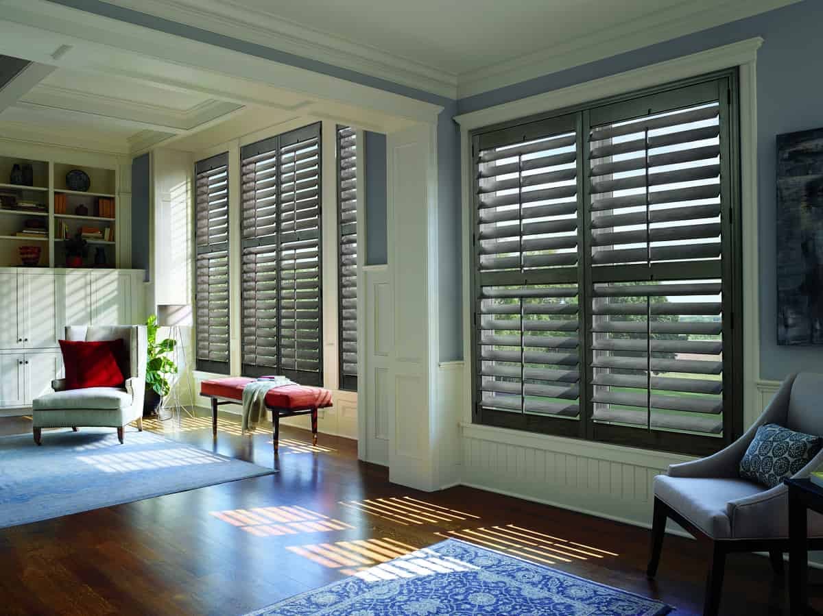 Heritance® Hardwood Shutters near James Island, South Carolina (SC) benefits of adding Hunter Douglas shutters.