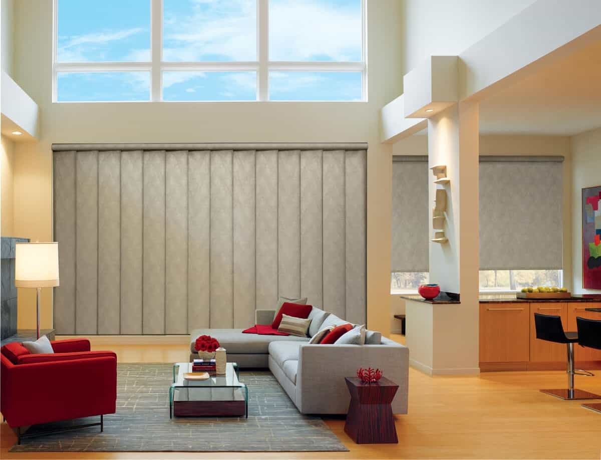 Hunter Douglas roller shades, roller shades design ideas near Mount Pleasant, South Carolina (SC).