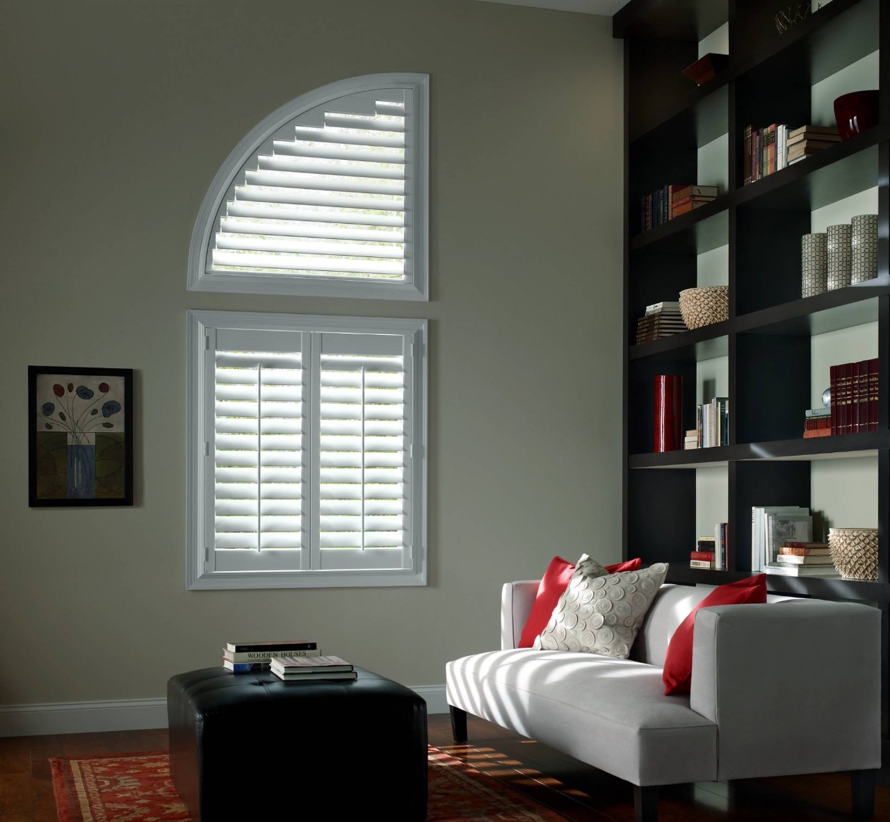 Hunter Douglas Palm Beach™ Polysatin™ Vinyl Shutters near Mount Pleasant, South Carolina (SC)